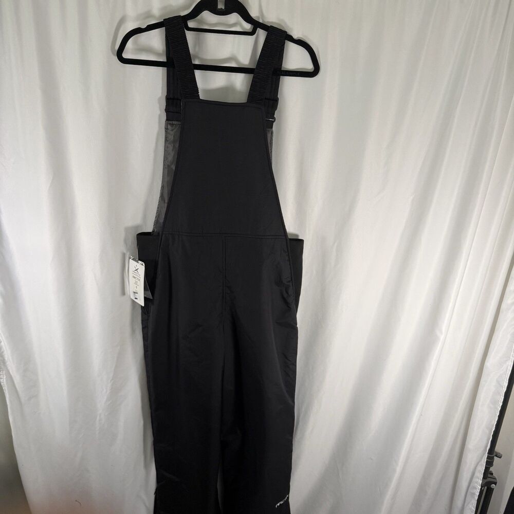 New Arctix Snow Bib Men's Small Black Wind Water Resistant Zip Pocket - Picture 7 of 11